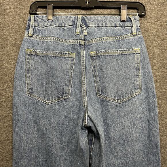 Good American GOOD ’90s‎ LOOSE JEANS GNIL999T BLUE725 Size 0/25 - Picture 5 of 8